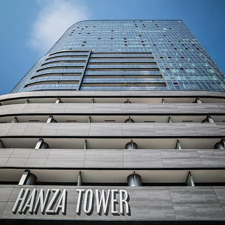 Hanza Tower 14th Floor Cityview, Balcony, Sauna, Pool, Jacuzzi Szczecin