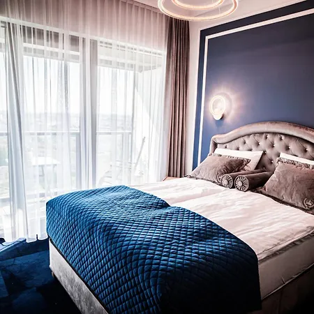 Hanza Tower 14th Floor Cityview, Balcony, Sauna, Pool, Jacuzzi Appartement *