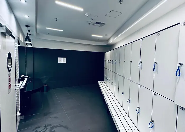 Hanza Tower 14th Floor Cityview, Balcony, Sauna, Pool, Jacuzzi Appartement