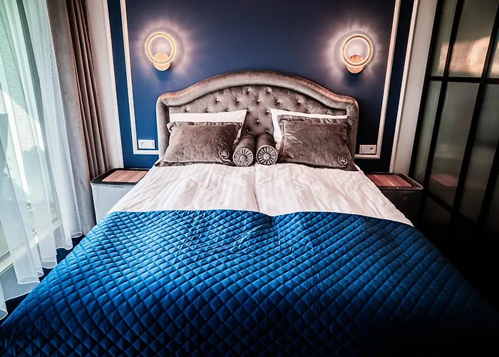 Hanza Tower 14th Floor Cityview, Balcony, Sauna, Pool, Jacuzzi 公寓 什切青