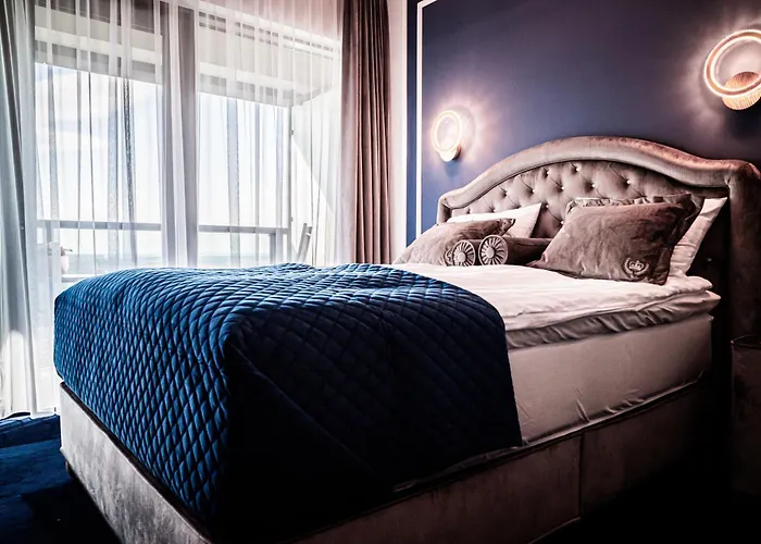 公寓 Hanza Tower 14th Floor Cityview, Balcony, Sauna, Pool, Jacuzzi *