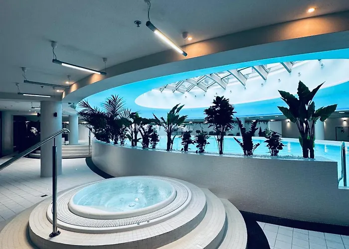 Daire Hanza Tower 14th Floor Cityview, Balcony, Sauna, Pool, Jacuzzi